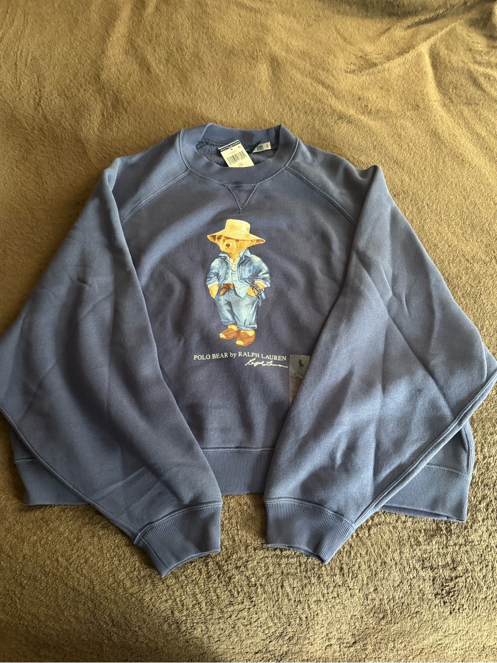 Polo Bear Crewneck Sweatshirt - Blue Ralph Lauren